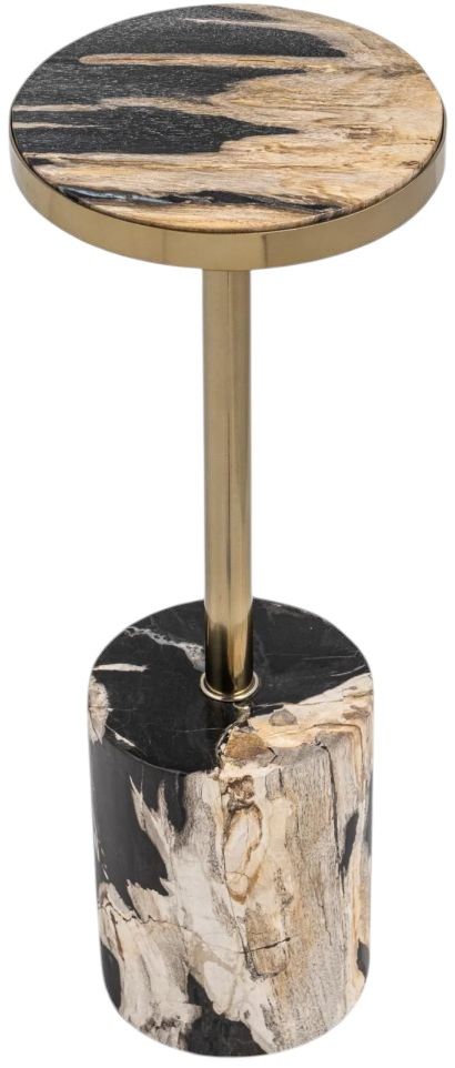 Classic Home Jordyn Molten Husk Medium Accent Table-2