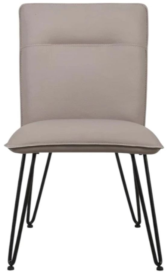 Modus Furniture Crossroads Demi Taupe Hairpin Leg Dining Side Chair-2
