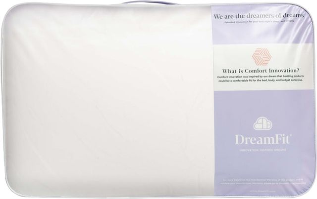 DreamFit® DreamComfort™ King Ultra Soft Solo Bed Pillow-3