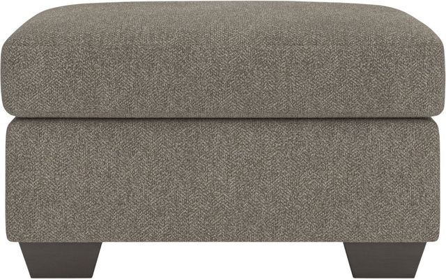 Benchcraft® Triston-Peaks Suede Ottoman-2