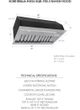 KOBE® Brillia Series 30" Stainless Steel Insert Range Hood-4