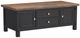 A-America® Stormy Ridge Chickory Top Cocktail Table with Slate Black Base-0