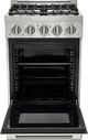 Unique® Appliances Classic Retro 24" Stainless Steel Slide-In Propane Gas Range-1