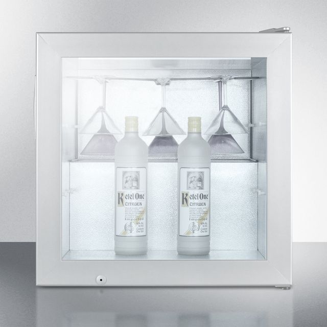 Summit® 24" 2.0 Cu. Ft. Stainless Steel Compact Vodka Chiller-2