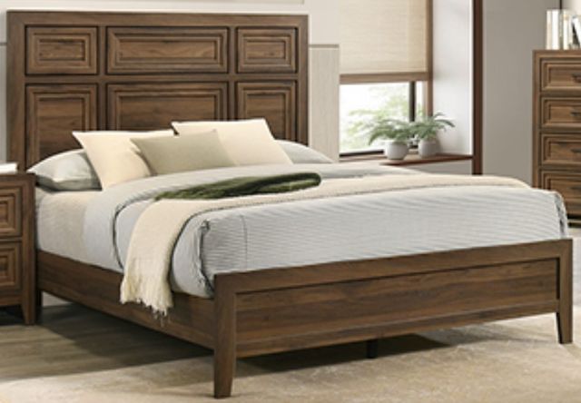 Crown Mark Lorraine Brown Youth Twin Panel Bed-0