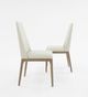 VIG Furniture Modrest Encino 2-Piece Gray/Walnut Dining Chair Set-2