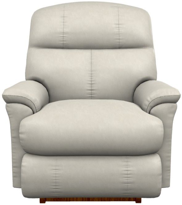 La-Z-Boy® Reed Dusty Leather Power Rocking Recliner with Headrest-1