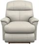 La-Z-Boy® Reed Dusty Leather Power Rocking Recliner with Headrest-1
