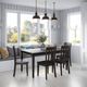 Jofran Inc. Simplicity Espresso Slatback Side Chair-1