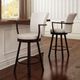 Amisco Customizable Cardin Swivel Bar Stool-1