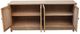 Nest Home Collections Blake Antique Natural/Rattan Four-Door Cabinet-3