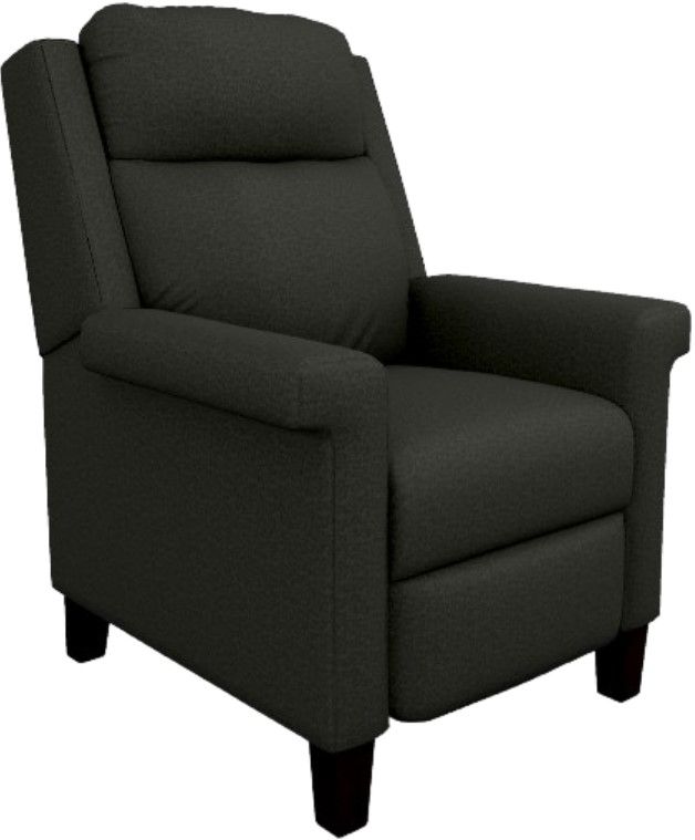 Best® Home Furnishings Customizable Prima Manual High Leg Recliner with Espresso Legs-0