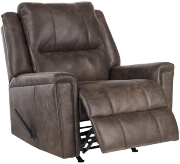Signature Design by Ashley® Lixtowel Walnut Manual Rocker Recliner-4