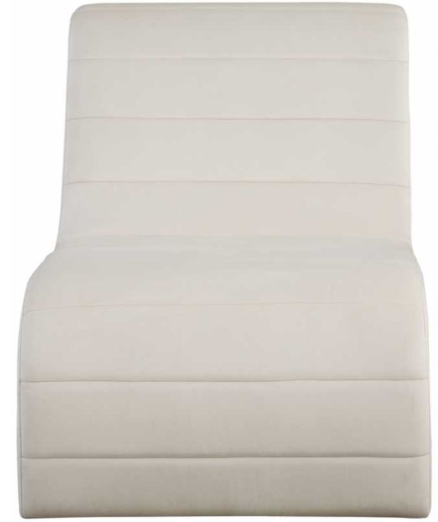 Meridian Furniture Ivy Cream Velvet Accent Chair-1