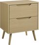 Monarch Specialties Inc. Natural End Table -0