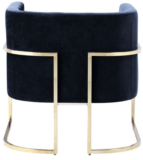 Mazin Furniture Betto Black Accent Chair-2