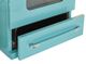 Unique® Appliances Classic Retro 30" Ocean Mist Turquoise Slide-In Electric Range-4