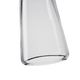 A & B Home Clear 9" Flower Vase-2