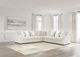 Signature Design by Ashley® Chessington 3-Piece Ivory L-Shape Sectional-1