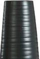 Harp & Finial® Corinth Matte Black Small Vase-1