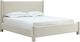Modus Furniture Burke Cottage Cheese Eastern King Upholstered Platform Bed-0