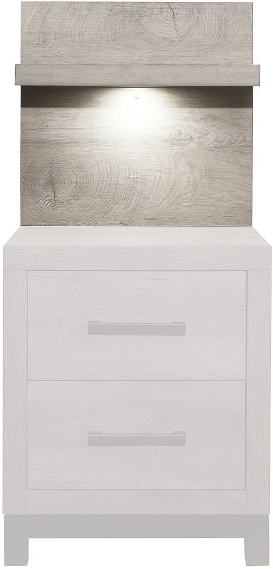 Homelegance® Zephyr Taupe Wall Panel for Nightstand-1