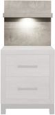 Homelegance® Zephyr Taupe Wall Panel for Nightstand-1