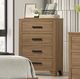 Furniture of America® Panelli Walnut Chest-2