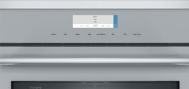 Thermador® Masterpiece® 30" Stainless Steel Oven/Micro Combo Electric Wall Oven-3