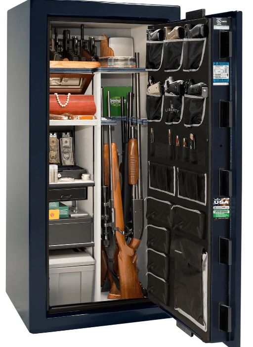 Liberty Safe Magnum Series Blue Gloss 50 Mechanical Gun Safe-2