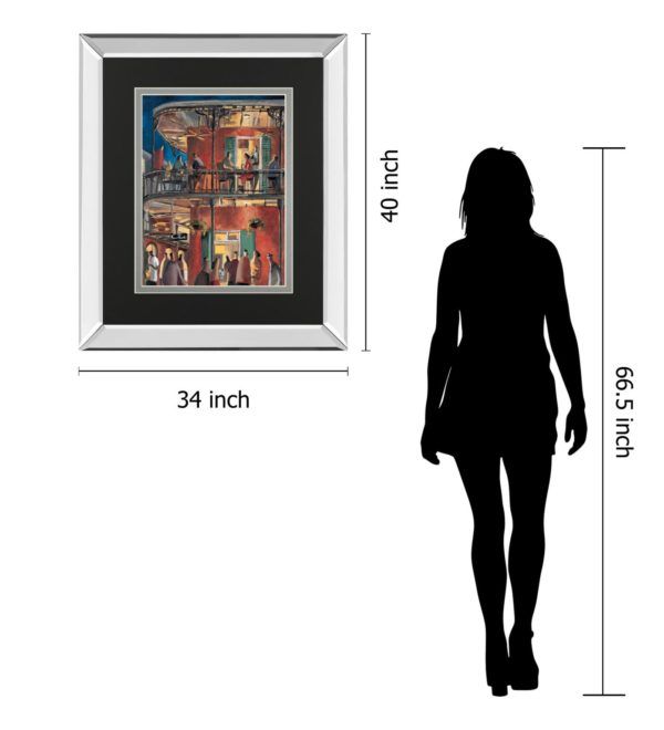Classy Art New Orleans Street by Lourengo, D. Wall Art-2