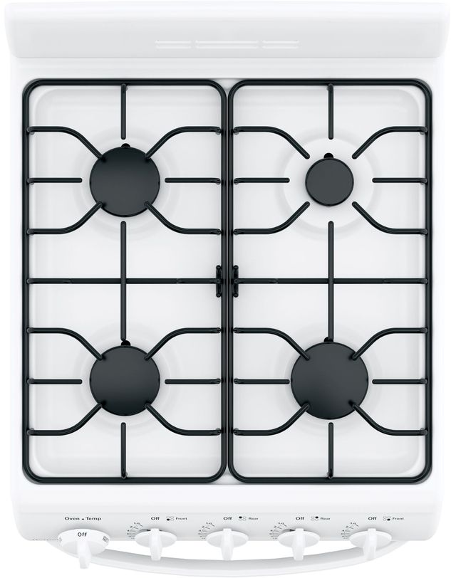 Hotpoint® 20" White Freestanding Gas Range-2
