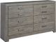 Signature Design by Ashley® Culverbach 6-Piece Gray Queen Panel Bed Set-2