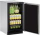 U-Line® 2000 Series 18" 3.4 Cu. Ft. Stainless Steel Under the Counter Refrigerator-2