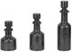 Sagebrook Home Maria 3-Piece Black Bottle Set-1