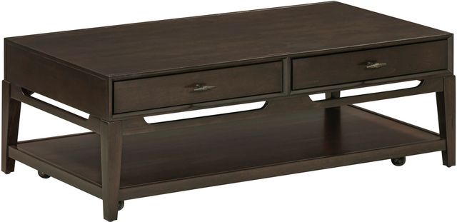 aspenhome® Sutton French Roast Cocktail Table-0