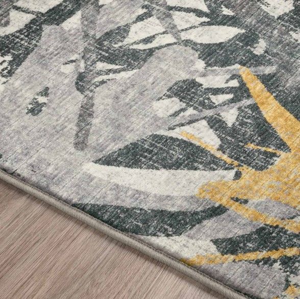 Dalyn™ Rug Company Brisbane BR6 Gold 5'x8' Area Rug-2