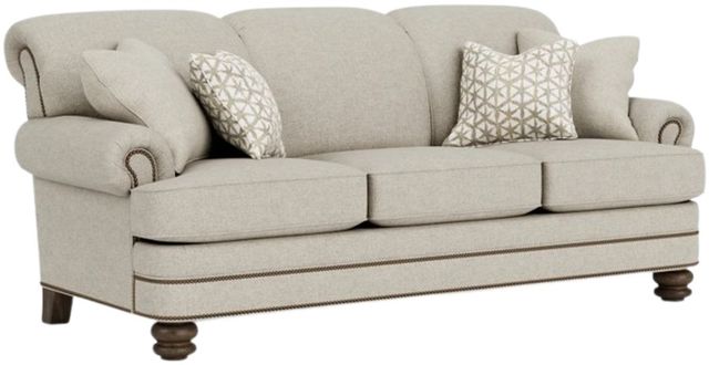 Flexsteel® Customizable Bay Bridge Sofa with Throw Pillow-1
