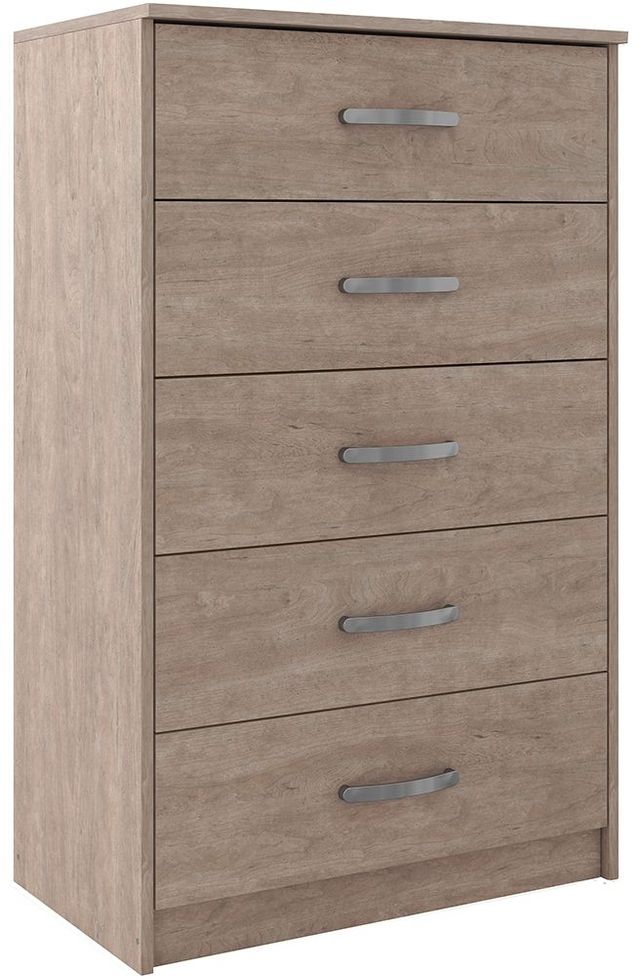 Signature Design by Ashley® Flannia 3-Piece Gray Full Panel Platform Bed Set-3