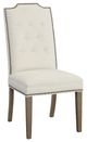 Fairfield® Customizable Entree Dining Empire Tall Tufted Back Dining Chair-0
