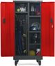 Gladiator® Premier 30" Red Tread Pre-Assembled Tall Gearlocker-1
