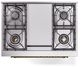Ilve® Nostalgie II Series 36" Custom RAL Color Pro Style Dual Fuel Range-2