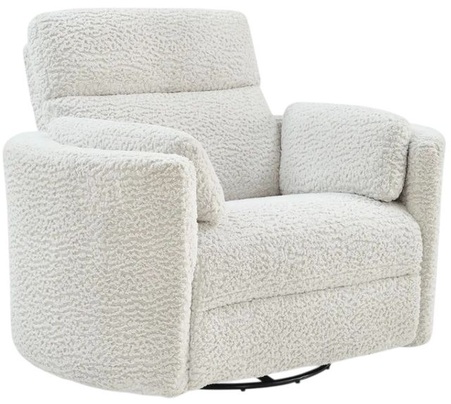 Signature Design by Ashley® Gosaldo Silver Swivel Glider Power Recliner-0