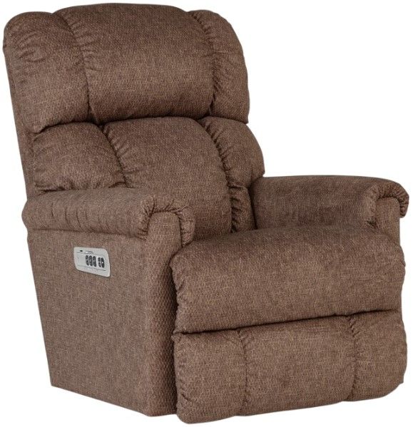 La-Z-Boy® Pinnacle Espresso Power Rocking Recliner with Headrest and Lumbar-0