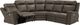 Palliser® Furniture Customizable Asher 5-Piece Power Reclining Curved Sectional with Headrest and Lumbar-1