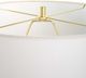 Uttermost® In Bloom White Table Lamp-5