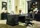 Hooker® Furniture Telluride Black Tilt Swivel Chair-1