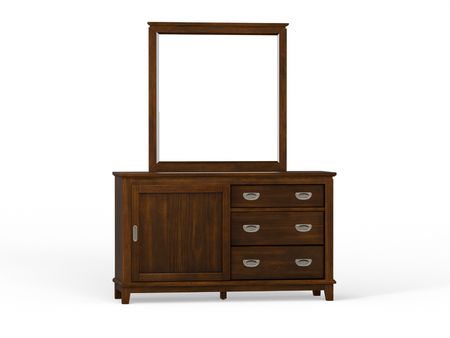 Charleston Dresser and Mirror