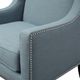Olliix by Madison Park Blue Barton Wing Chair-3