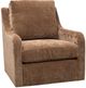 Bassett® Furniture Scarlett Orange Slope Arm Swivel Glider Chair-0